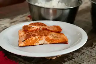 Lachs vom Grill